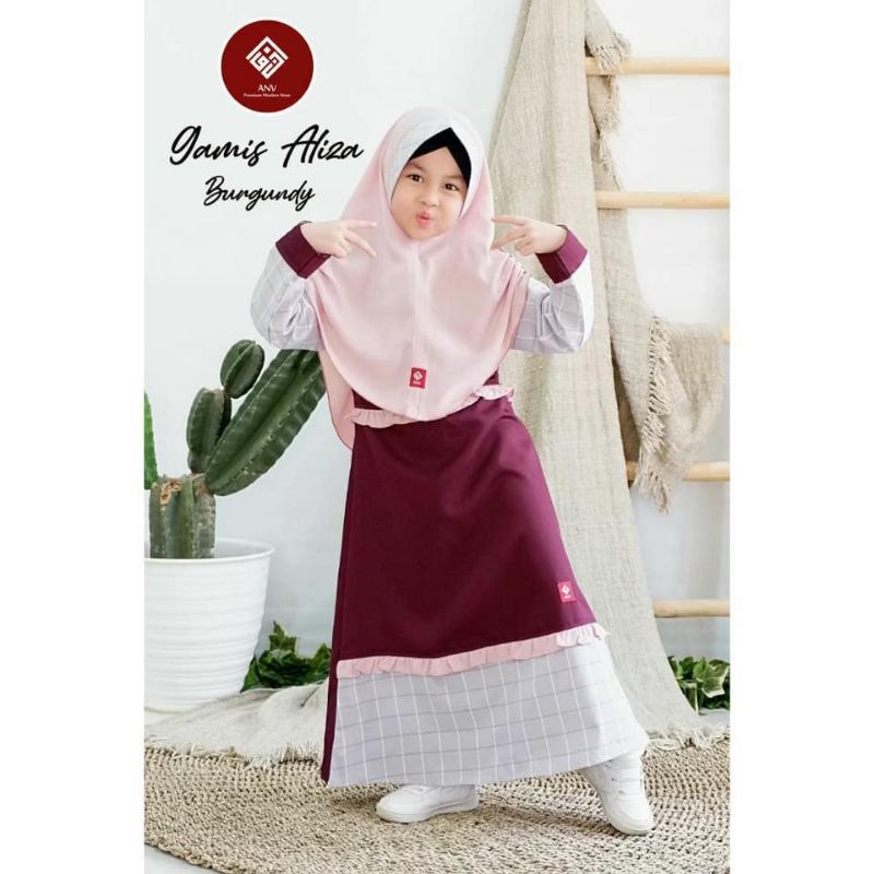 GAMIS SET ALIZA KIDS BY ANV OFFICIAL