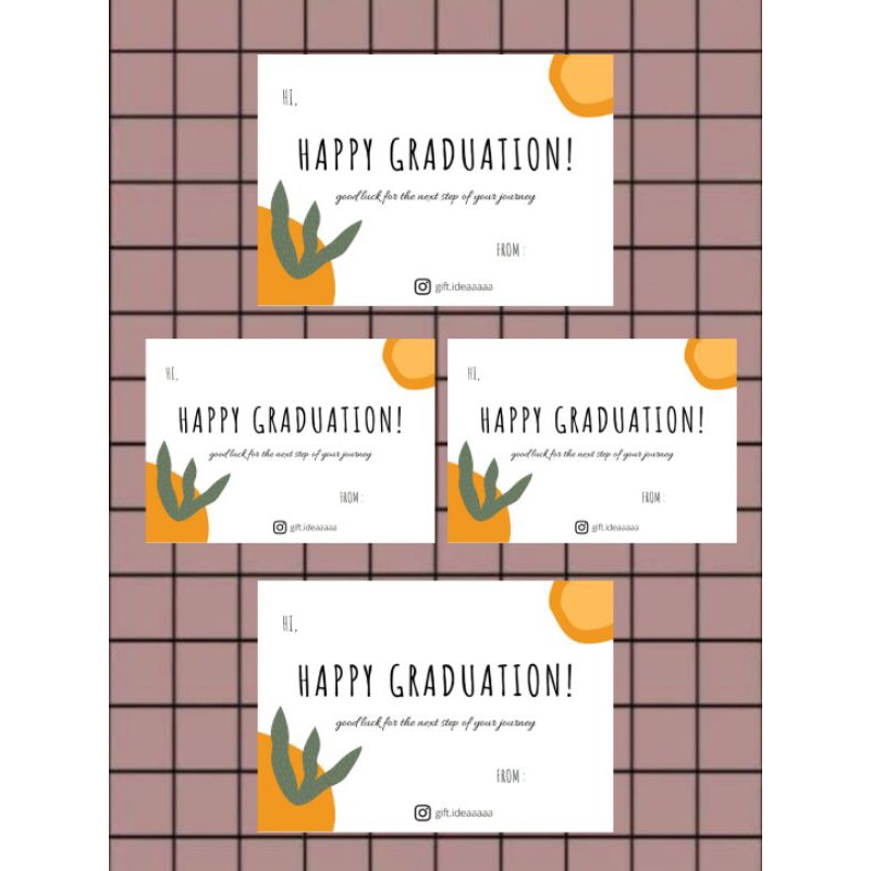 KARTU UCAPAN//GREETING CARD//KARTU UCAPAN WISUDA