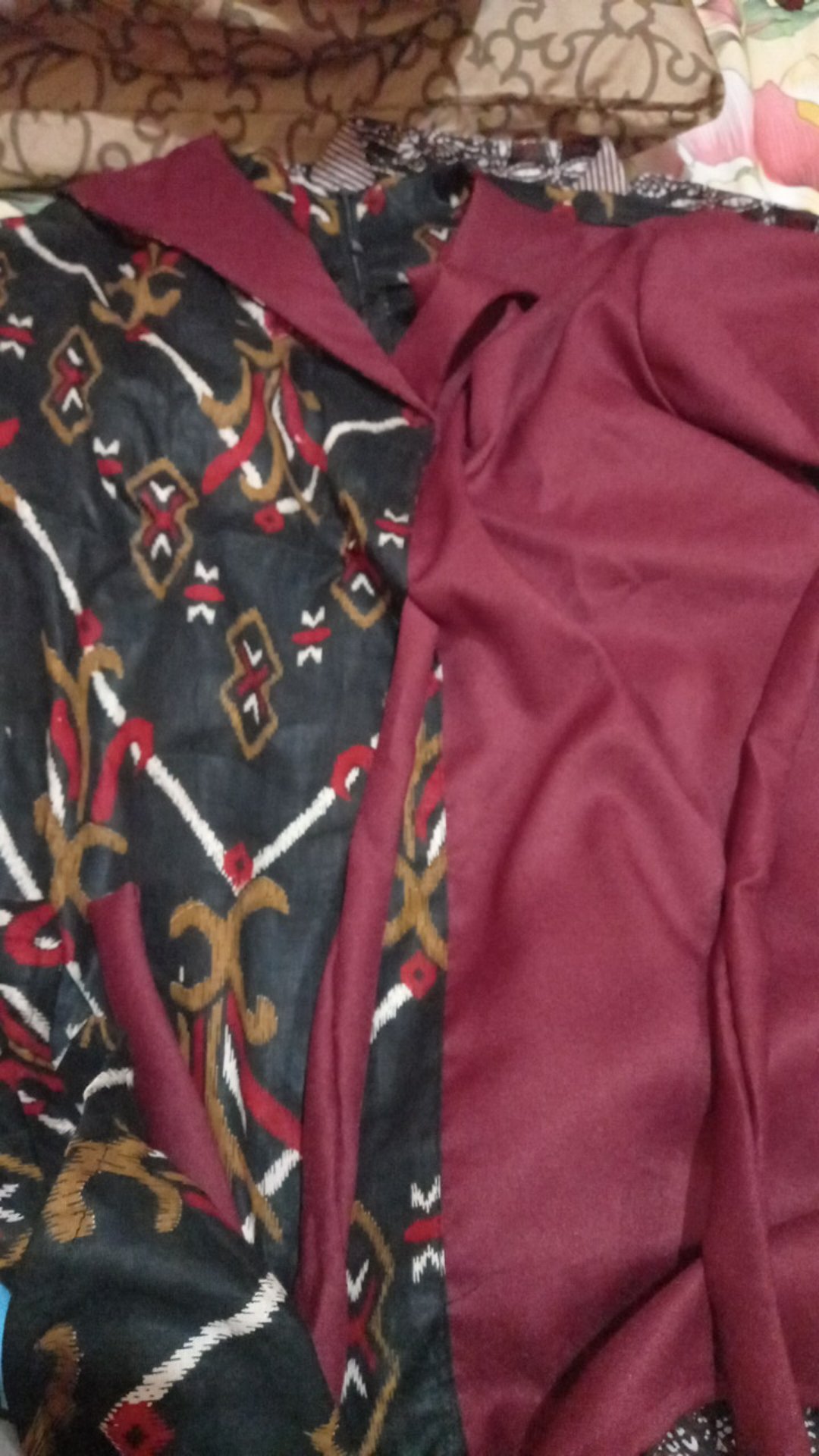 Atasan Batik Dolby Dolbi Dobby Doby Tenun Sutra Tulis Halus Katun Atbm Baron ,sarombit Atasan