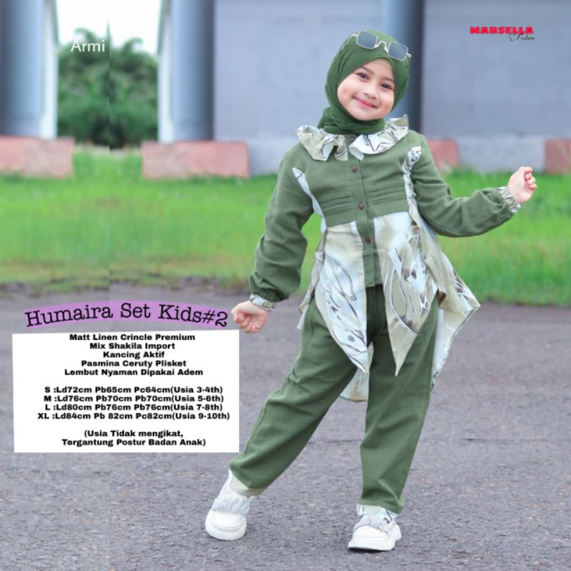 HUMAIRA SET KIDS