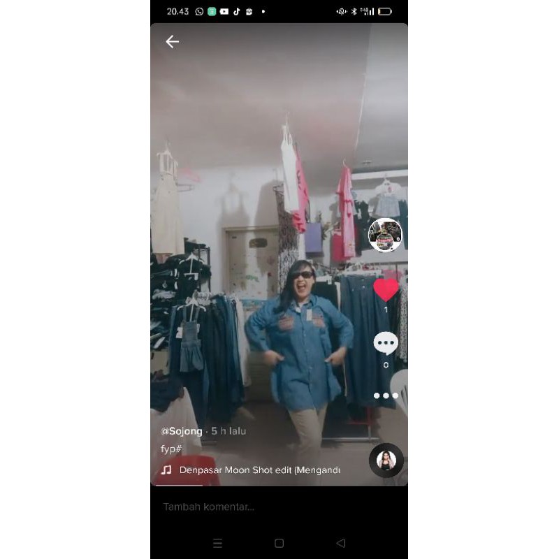 kemje ajeans model Tunik cantik