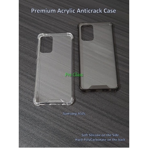 Samsung A52s / S21 FE Anticrack / Anti Crack / ACRYLIC Case Premium