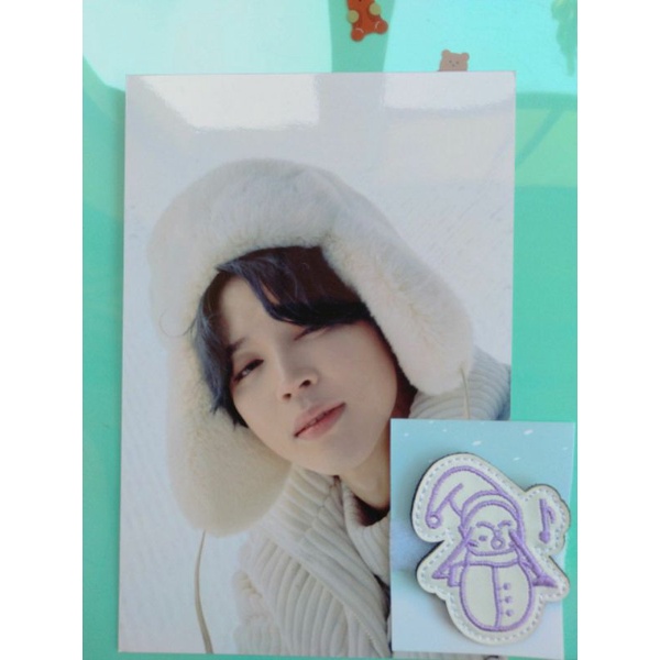 OFFICIAL PHOTO 4X6 + WAPPEN WINPACK JIMIN VER.