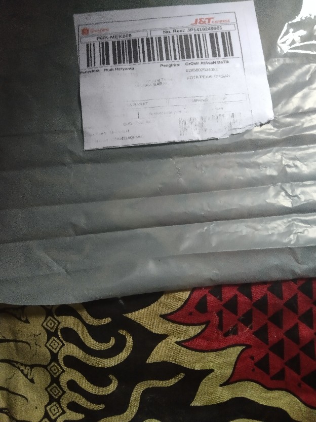 Maura Couple - Sania Ruffle Batik Couple Ori Ndoro Jowi Dnt Garansi Termurah Shopee