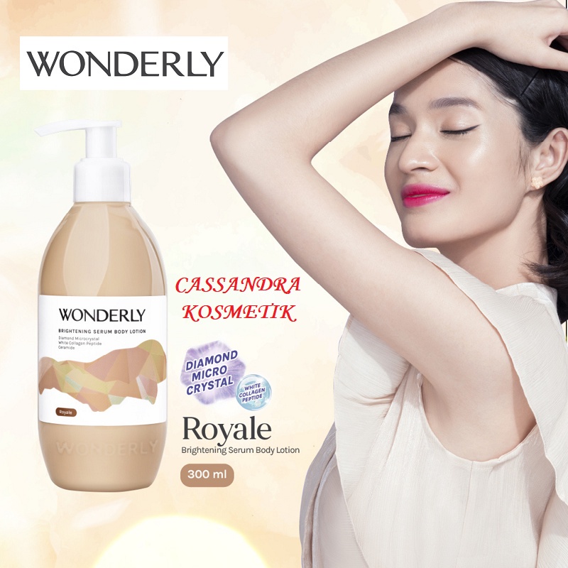 Wonderly Brightening Serum Body Lotion 300ml | Treatment Serum 15ml | Face Serum 15ml