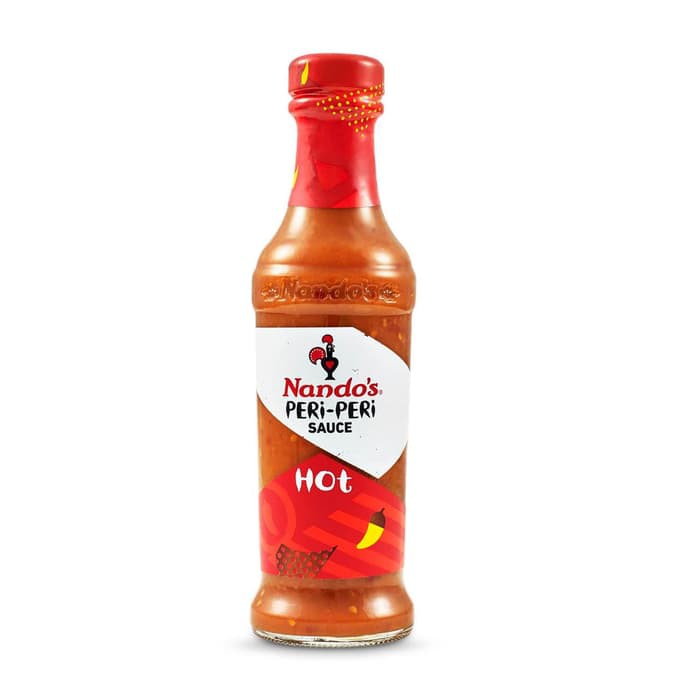 

Nandos Hot Peri Peri Sauce - 125Gr