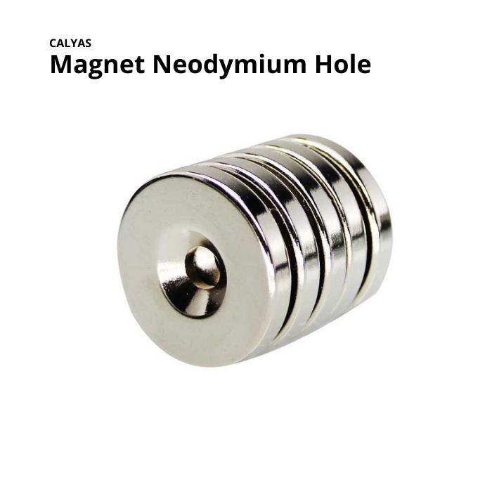 Magnet Neodymium Super Strong Magnet Super Kuat Countersink Ring Hole