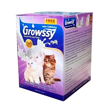 Grosir Susu Kucing GROWSSY Milk Sachet 20Gr Kitten / Susu Kucing Saset