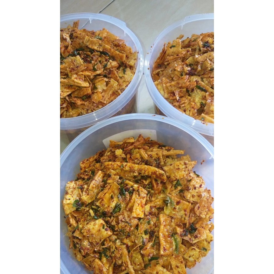 

Keripik Sanjay Balado Daun Jeruk