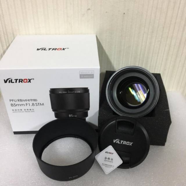 Lensa Viltrox 85mm F1.8 STM Fuji Miroless