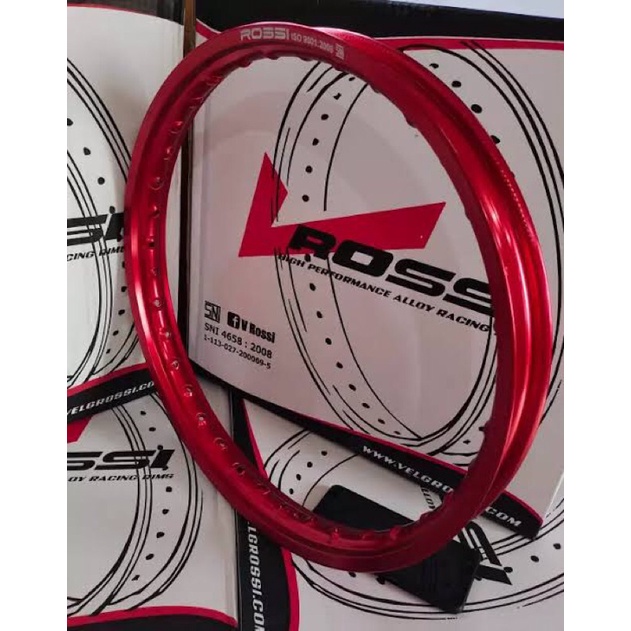 veleg rossi/veleg rossi merah/veleg rossi ring 17/peleg rossi ring 17/veleg rossi aluminium/veleg ro