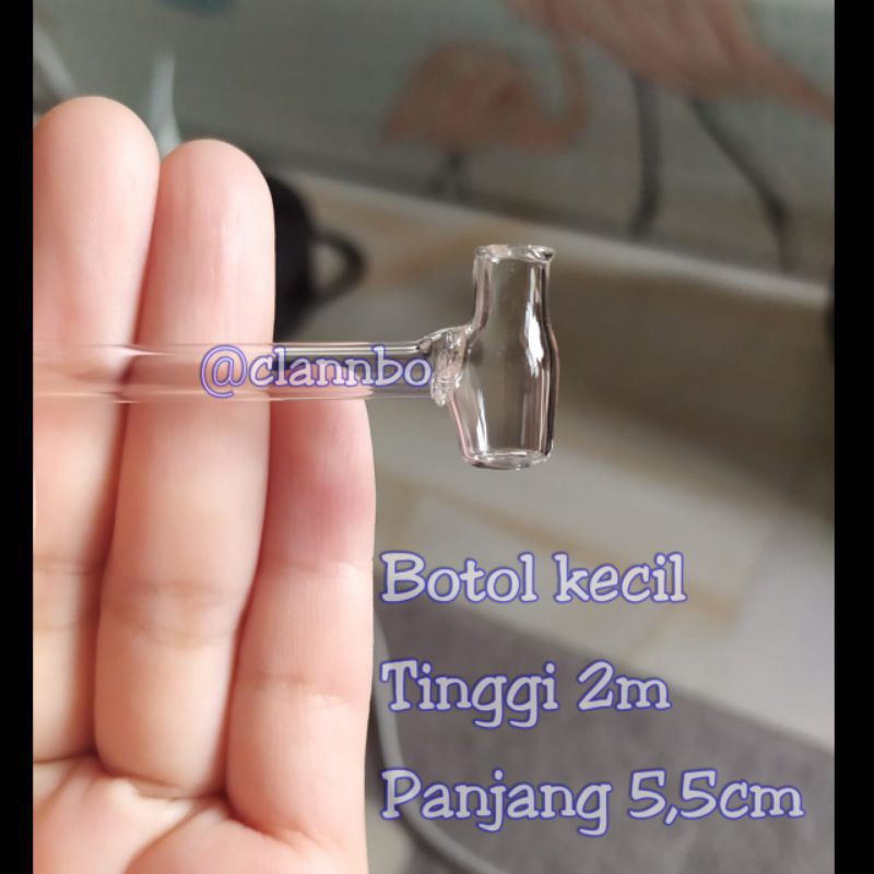 Ready Full Set Kaca Tipe Botol Kecil Toko Accesories Bong