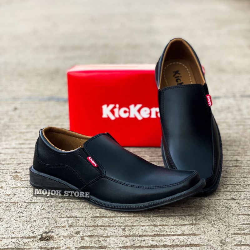 Sepatu Pantofel Kulit Pria Formal Sepatu Pria Hitam Kantor