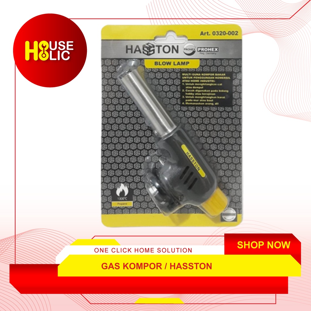 Kompor Bakar / Korek Gas / Gas Torch / Blow Torch Hasston 0320-002