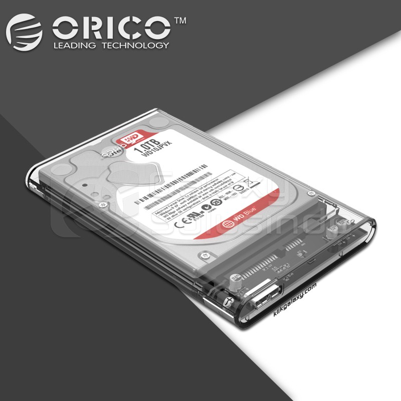 ORICO 2139U3 2.5 inch Transparent USB3.0 Hard Drive Enclosure