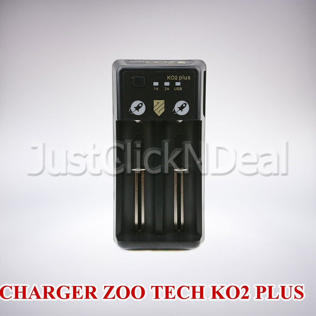 Fast Charger Kdest Zootech KO2 Plus 2A 2 Slot Authentic Oten Original