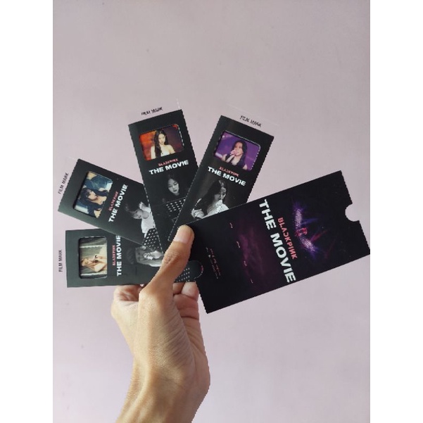 film mark dan collectable ticket blackpink official CGV