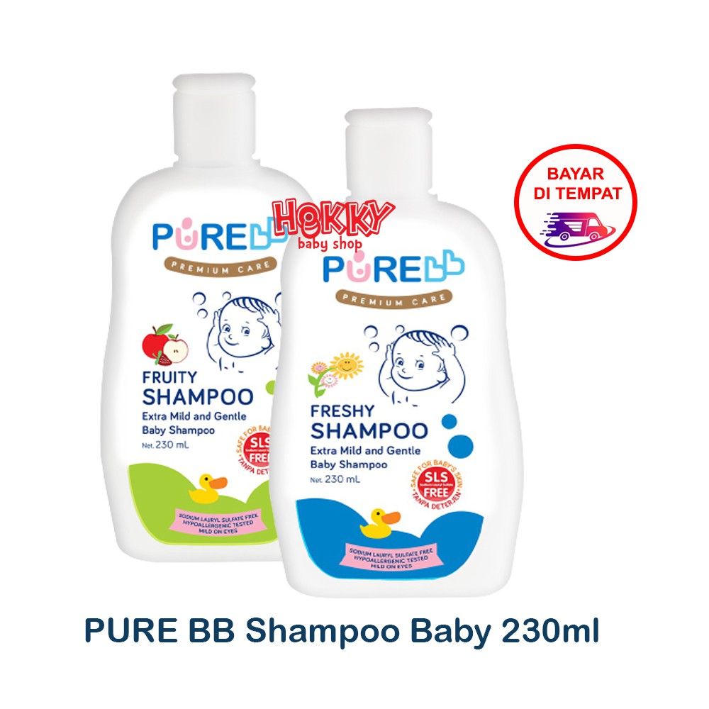 PURE BB Shampoo 230ml Shampo Bayi