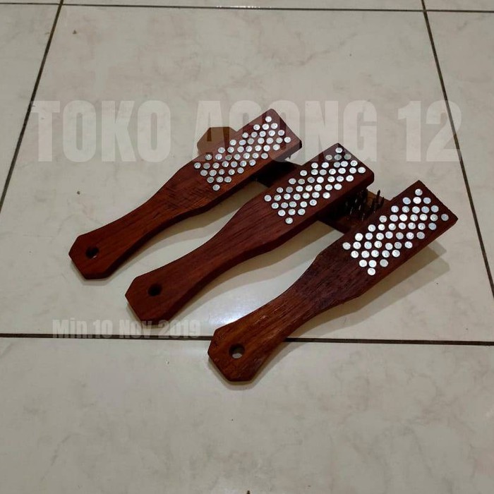 Fish Scale Pemberisih Sisik Ikan Alat Pembersih Sisik Kayu Jati