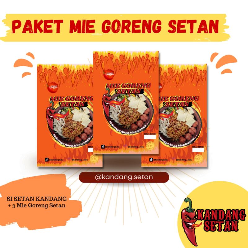 

Paket Bundling 3 Setan Goreng