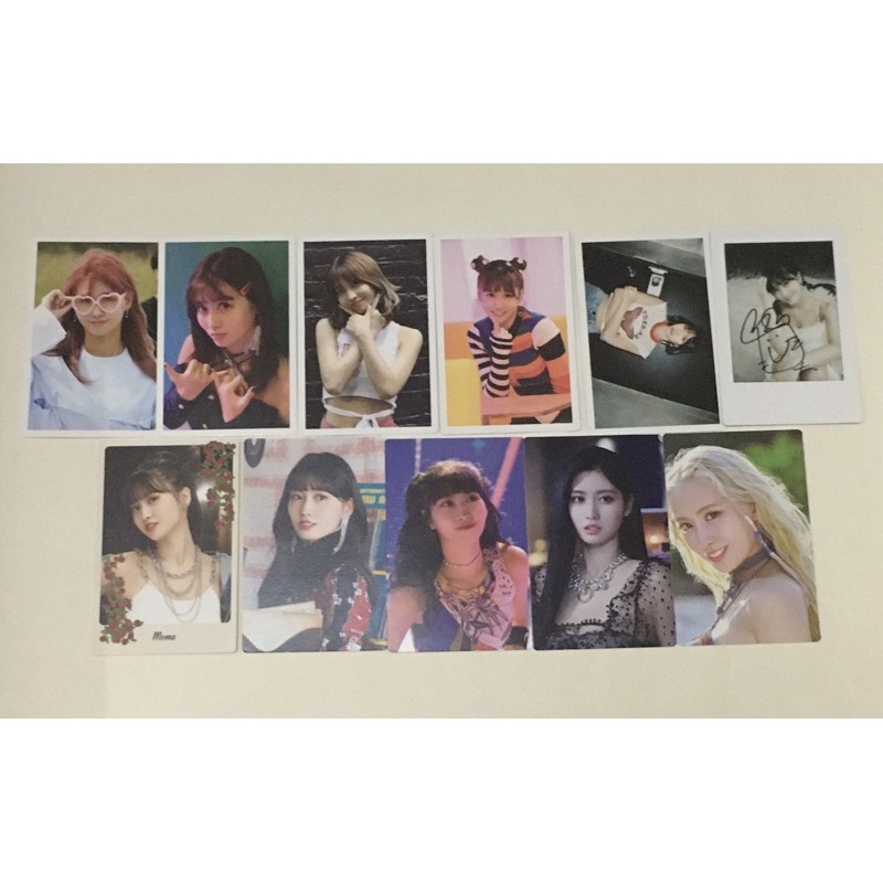 Twice Momo Monograph Photocards