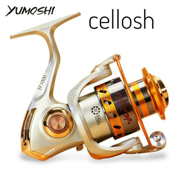 YUMOSHI EF1000 Reel Pancing Spinning 12 Ball Bearing