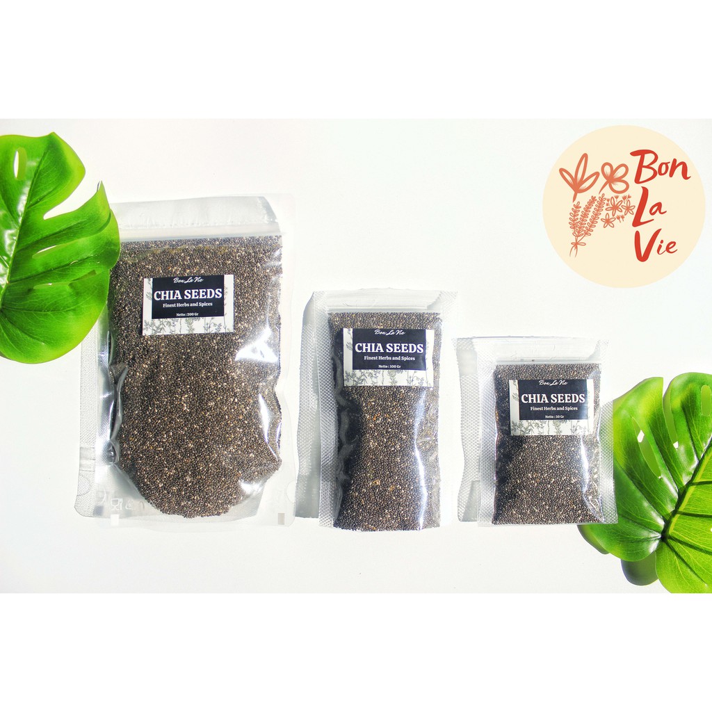 

Chia Seeds 50 Gram / Biji Chia 50 Gram