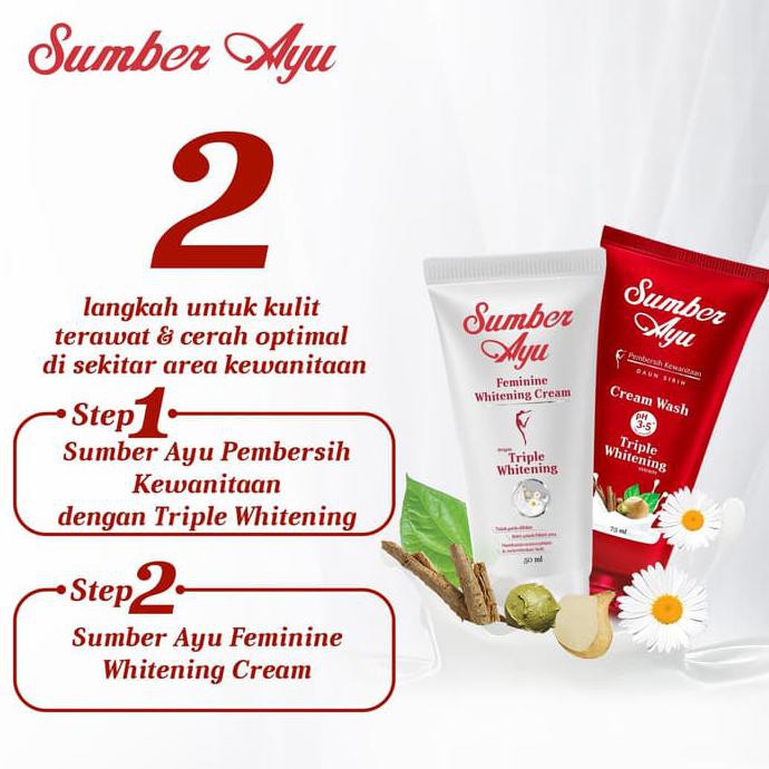 Sumber Ayu Feminine Whitening Cream Pemutih Kewanitaan