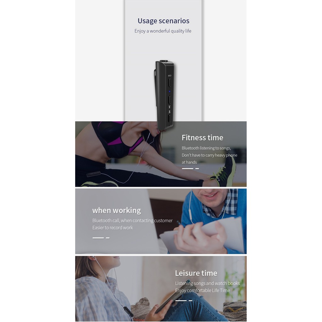 G29 - Wireless Bluetooth 4.2 Audio Receiver 3.5mm for Car and Home Use