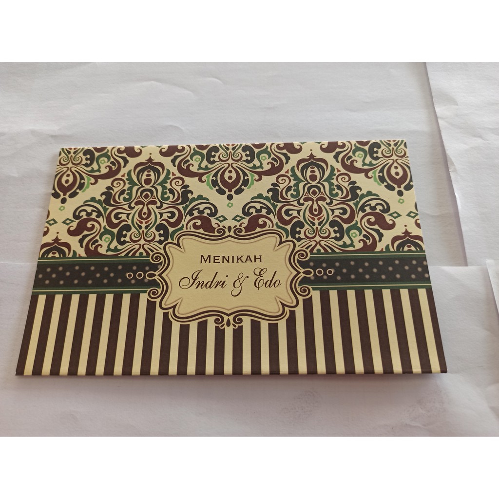 UNDANGAN BLANKO KOSONG ERBA 88211