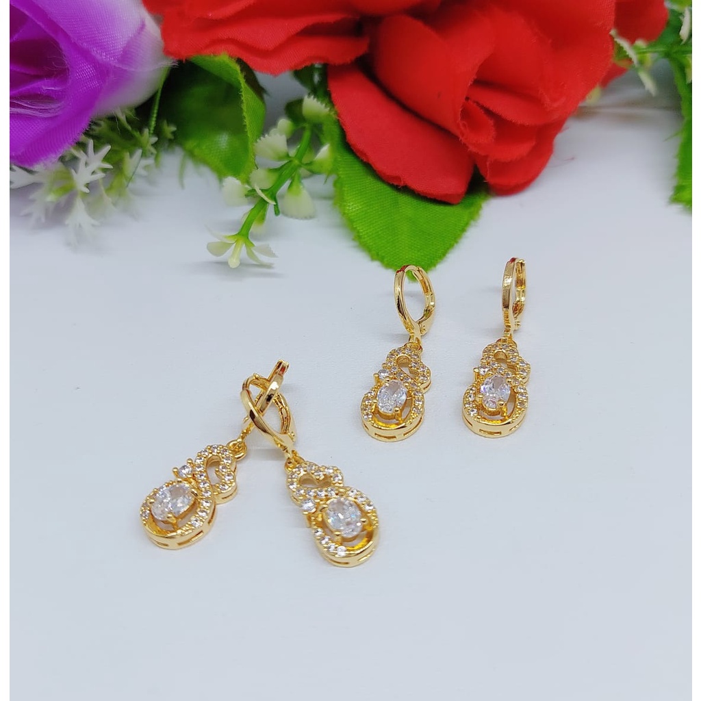 Anting xuping permata full A-D