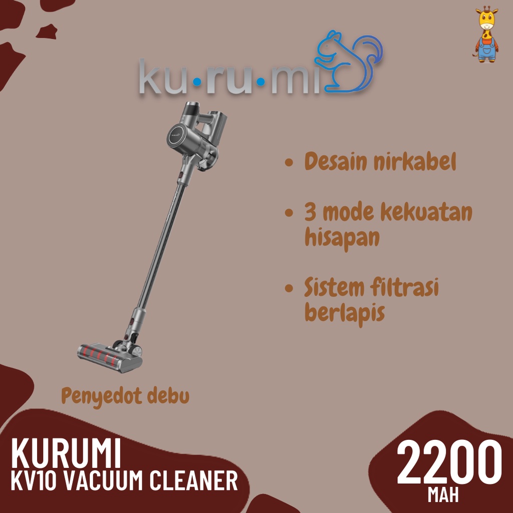 Kurumi KV10 Vacuum Cleaner - Penyedot Debu