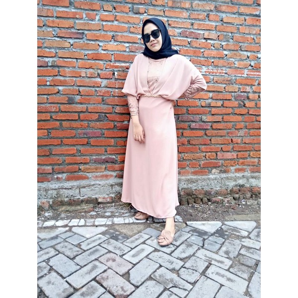 ALUNA-GAUN PESTA MUSLIMAH GAUN LAMARAN GAUN NIKAHAN
