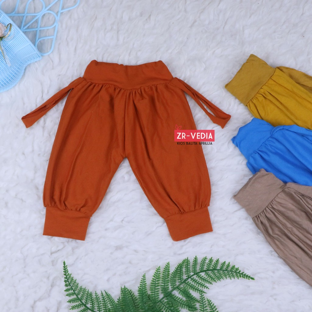 Aladin Polos Bayi 3-12 Bulan / Celana Bayi Perempuan Polos Panjang Bawahan Bahan Kaos Harian Adem