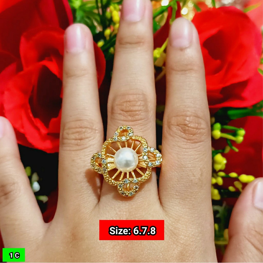 Cincin Dewasa Mutiara Xuping (COD)