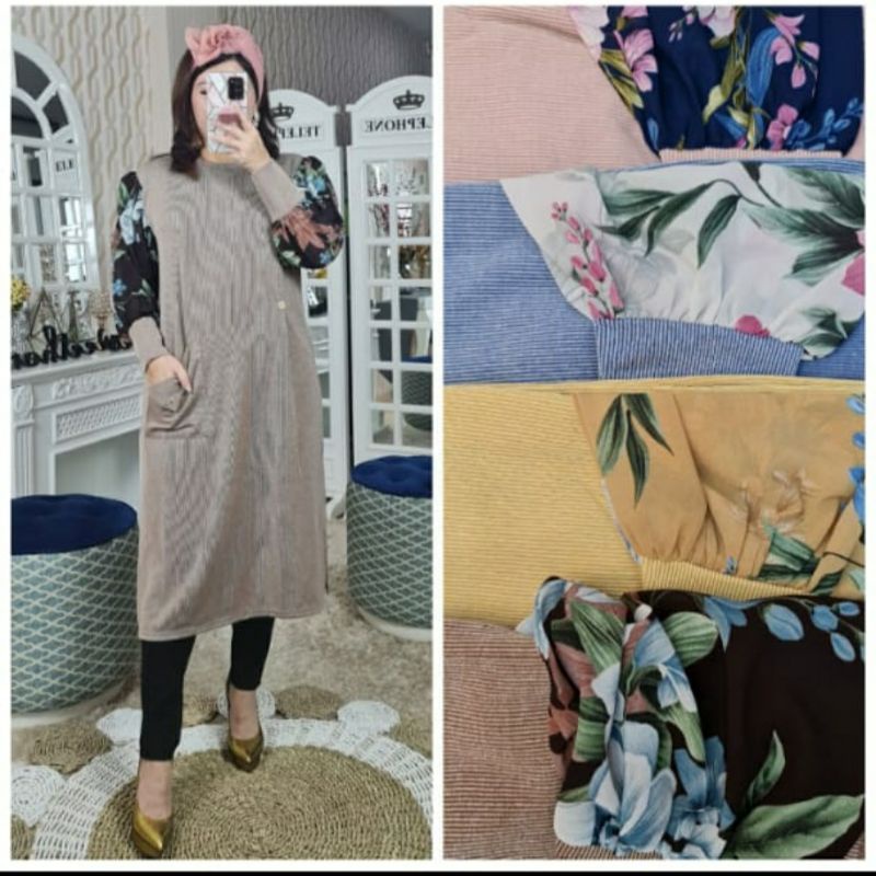 TUNIK KNIT/DRESS KNIT IMPORT PREMIUM