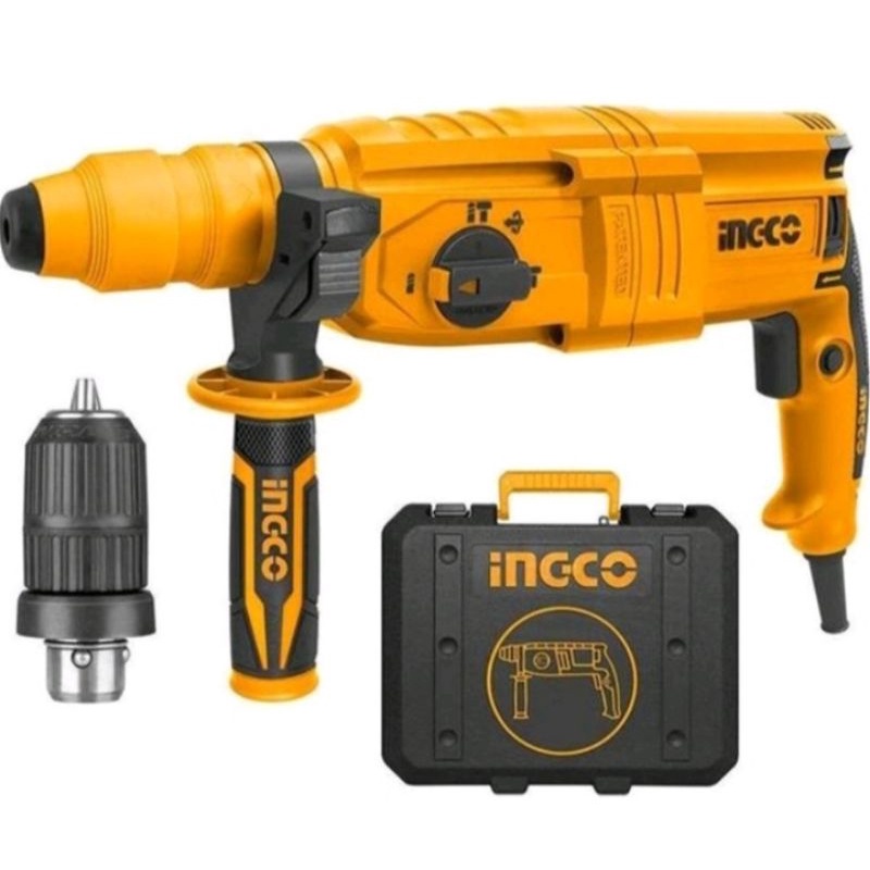 ROTARY HAMMER DRILL INGCO RGH9028 MESIN BOR BOBOK BETON INGCO INDUSTRIAL