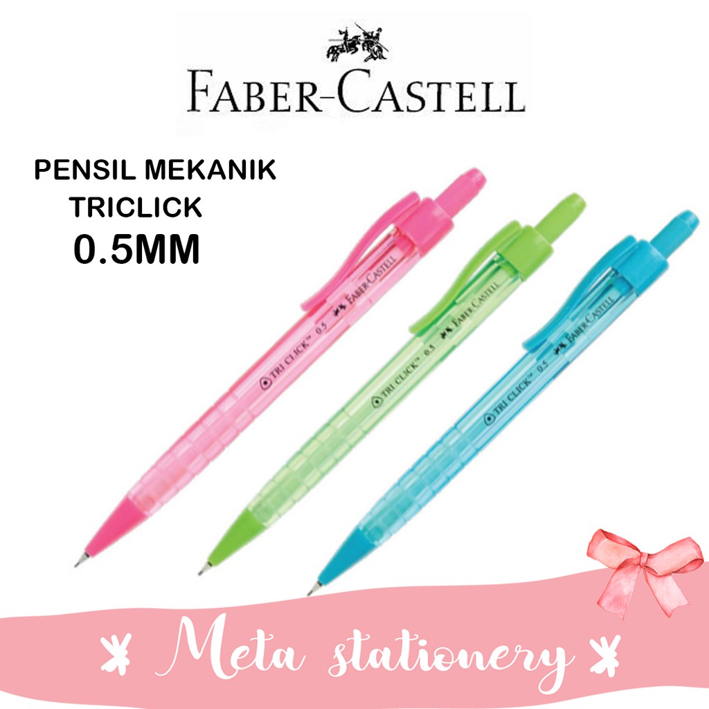 

Pensil Mekanik Triclick 0.5 Faber Castell