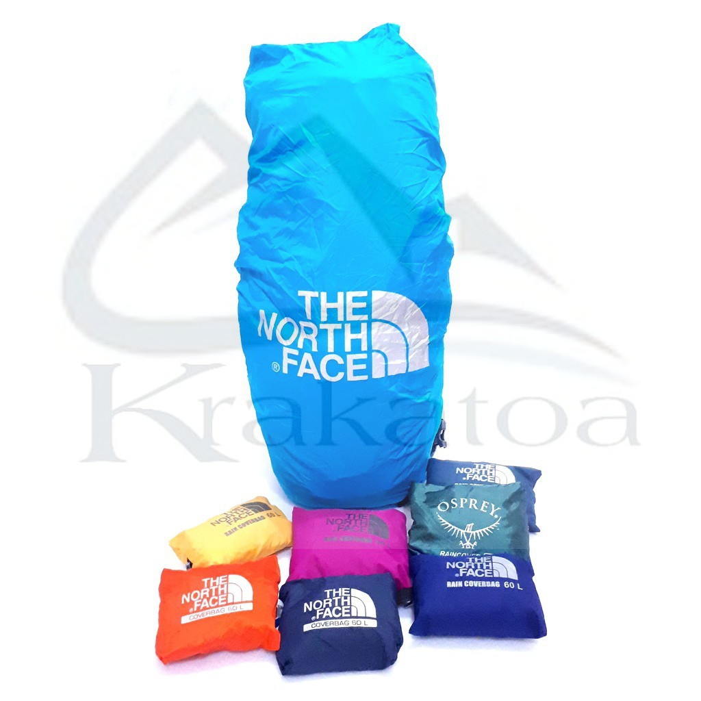 【Warna】 Rain Cover Bag Anti Air 80 85 90 100 Liter` Sarung Waterproof Tas Carrier Kerir Ransel L 95L 105L