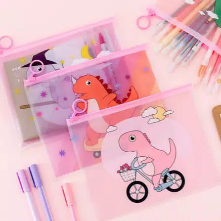 

Cute Zipper Bag Pouch Tempat Pensil Alat Penyimpanan