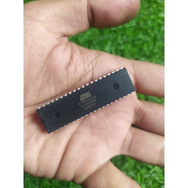 IC atmega 16 terisi program Pertamini Pom Mini grade original Bagus kuat atmega 16 adalah atmega 16 