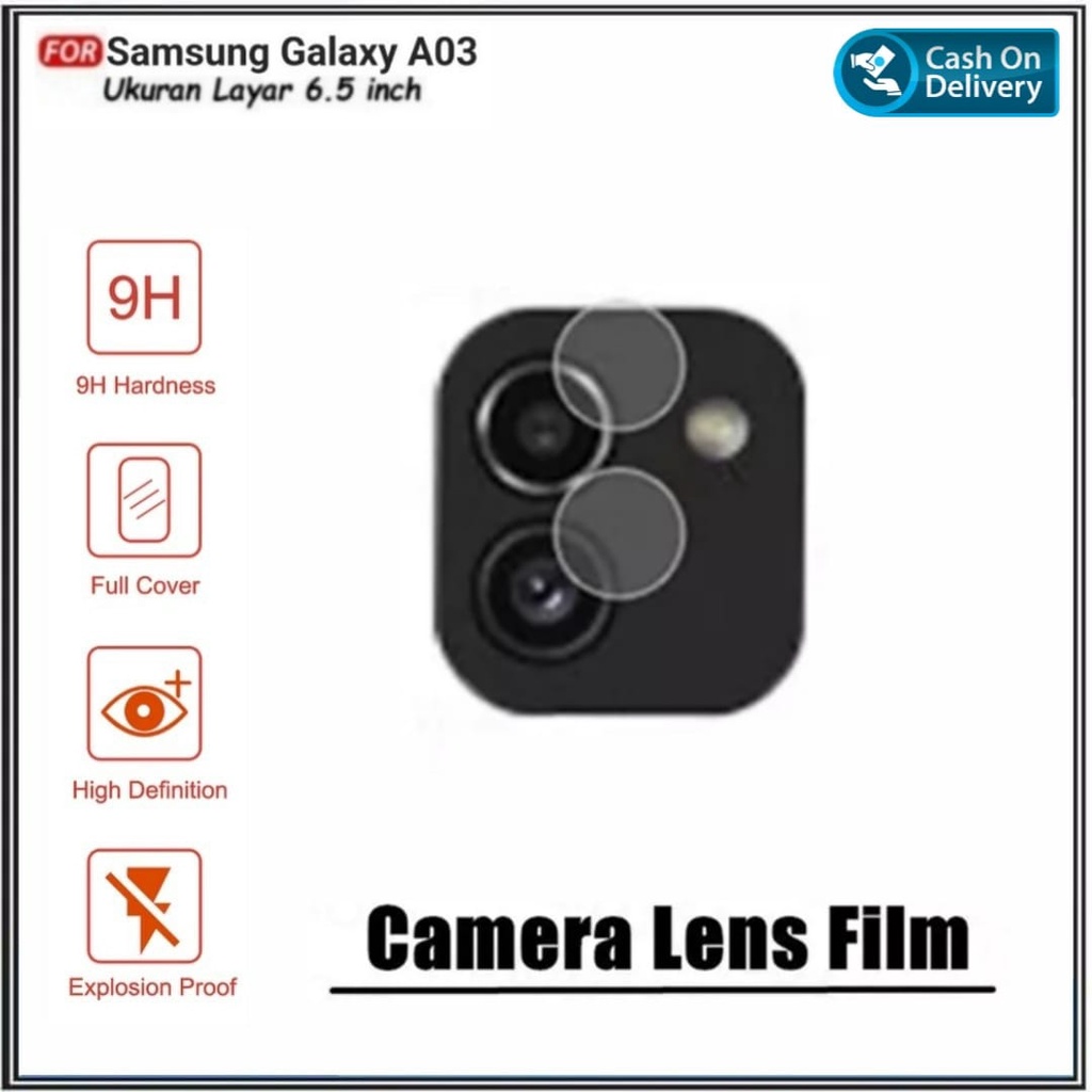 Promo Di AlvaCaseAcc Tempered Flaxible Camera Samsung Galaxy A03 2022 A03 Core NEW Anti Gores Camera