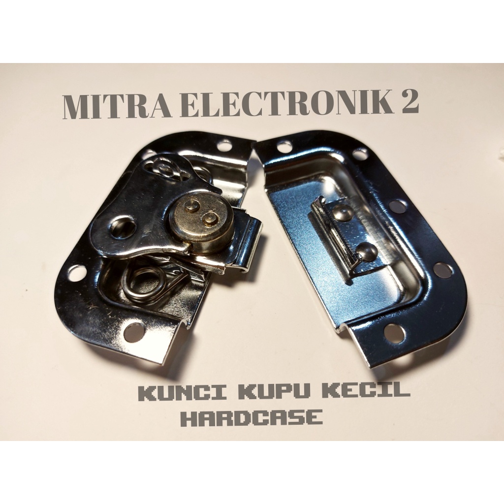 KUNCI KUPU-KUPU HARDCASE KECIL CROME