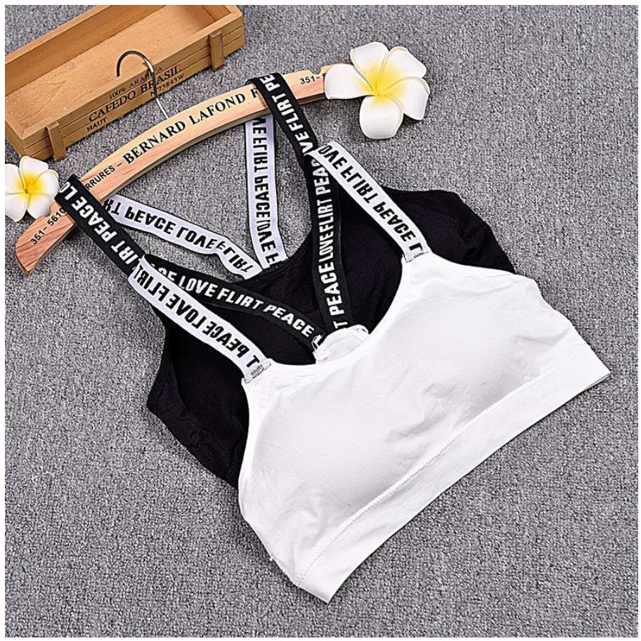 PA Sport Bra Pakaian Dalam Wanita Fitness Senam Zumba Jogging Yoga High Quality Women Crop Top - BH004