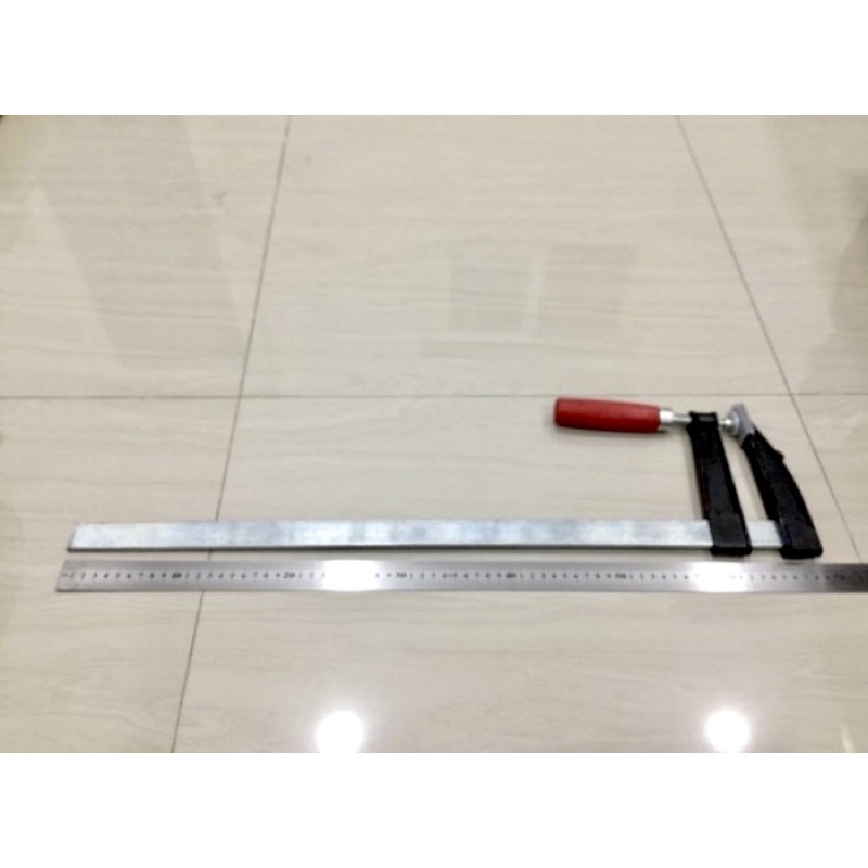 Bais papan F 600mm Catok papan f 60cm Catok kayu Klem Clamp F Clamp bais catok f600mili Catok penjep