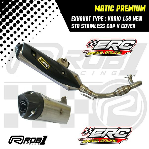 KNALPOT ROB1 VARIO 150 NEW