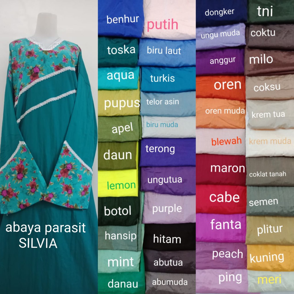 MUKENA TRAVELLING MURAH / ABAYA TRAVELLING/ MUKENA PARASUT PREMIUM / ABAYA PARASUT PREMIUM