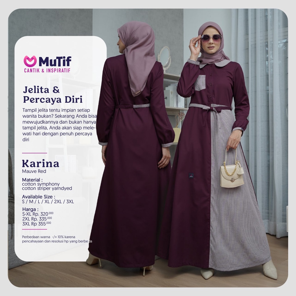GAMIS MUTIF KARINA