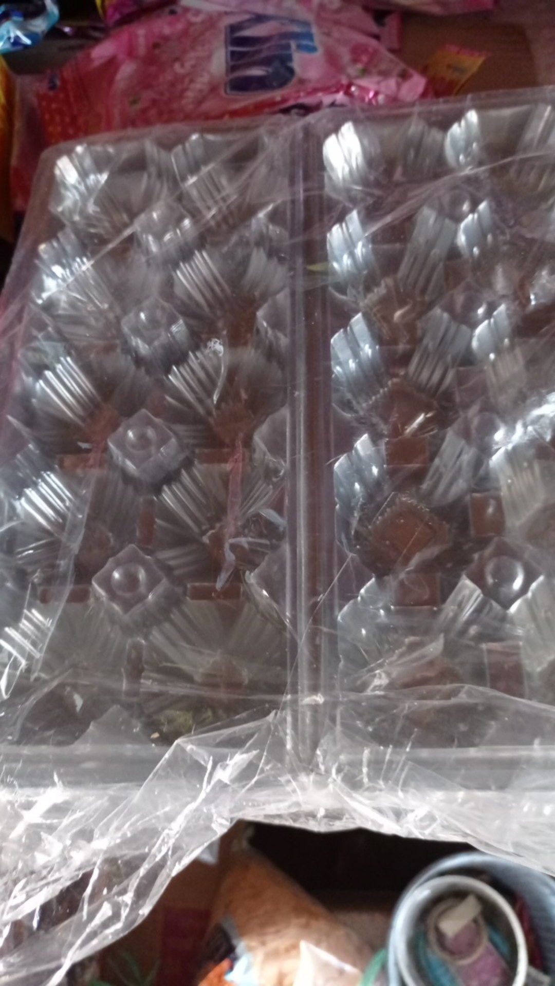 Mika Telur Tanpa Pengunci 50 Pcs Isi 10 Telur / Mika Telor / Tempat Telor