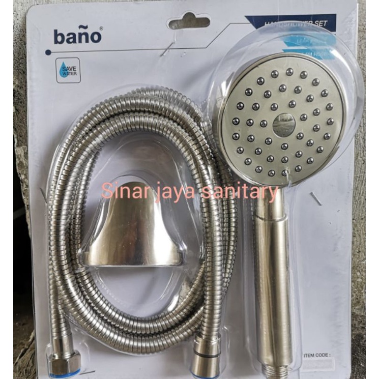 Hand shower bano stainless / Shower bano bulat stainless